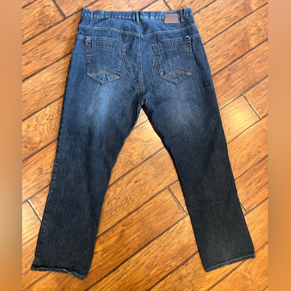 Phat Farm Vtg jeans men’s 44x32 blue baggy straight cotton Y2K hip hop skater